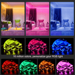 LED Strip Light RGB 5050 Flexible Ribbon With App Control Lightning