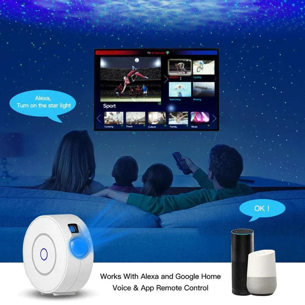 Aurora starry sky projector