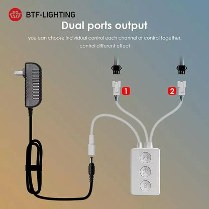 Btf-lighting dreamcolor led strip light bluetooth