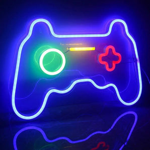 Game neon signs wall decore