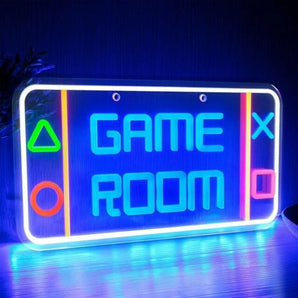 Led game room neon signs gaming decor