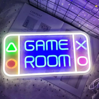 Led game room neon signs gaming decor