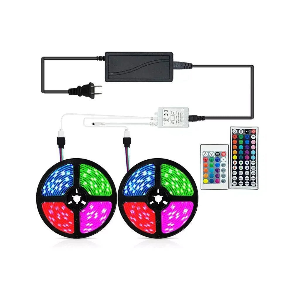 Led strip 5050 rgb light bar set smart application