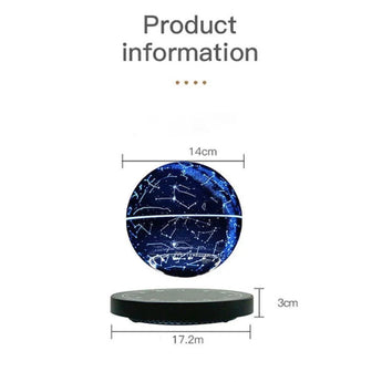 Magnetic levitation led floating ball lamp rgb colors
