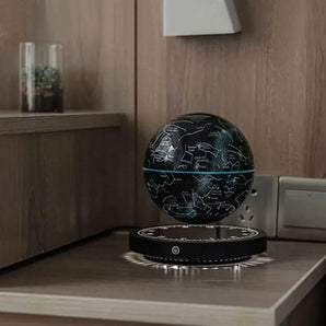 Magnetic levitation led floating ball lamp rgb colors