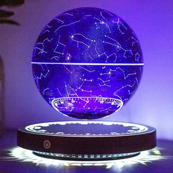 Magnetic levitation led floating ball lamp rgb colors