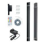 Modern led floor lamp rgb corner decoration