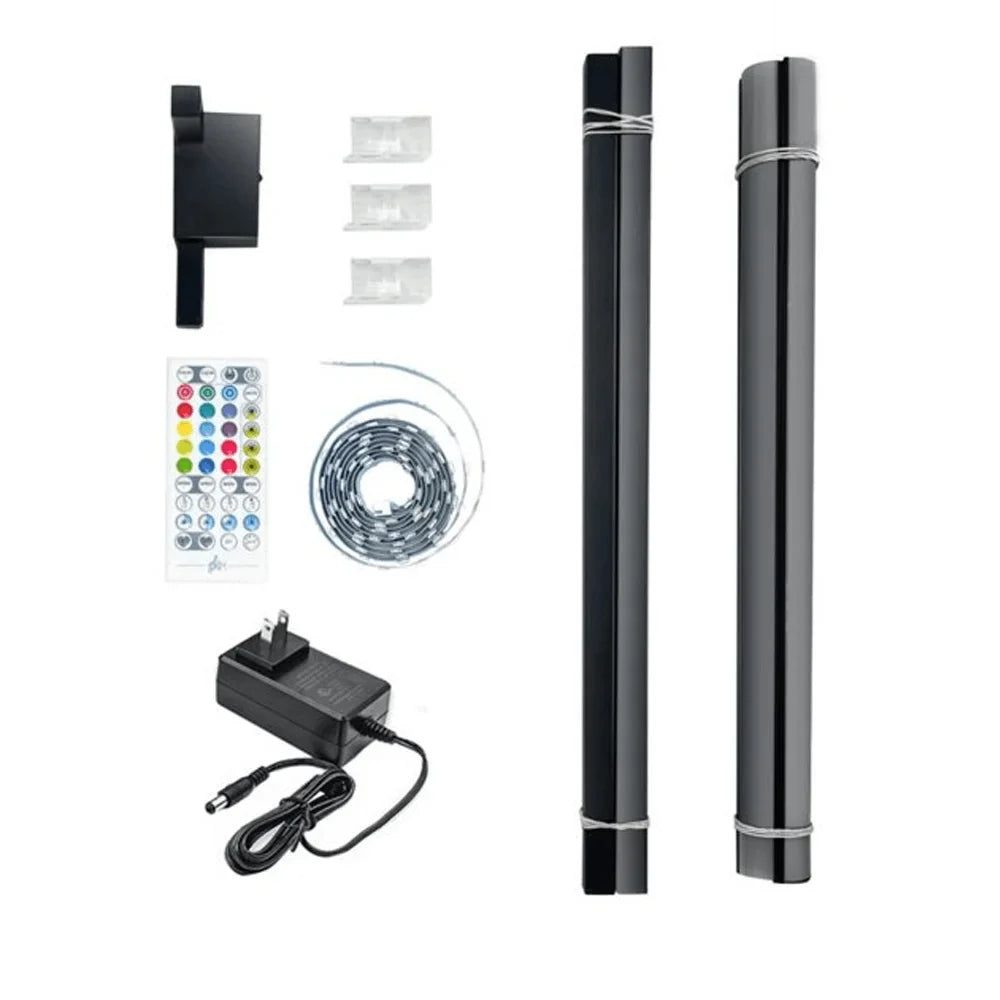 Modern led floor lamp rgb corner decoration