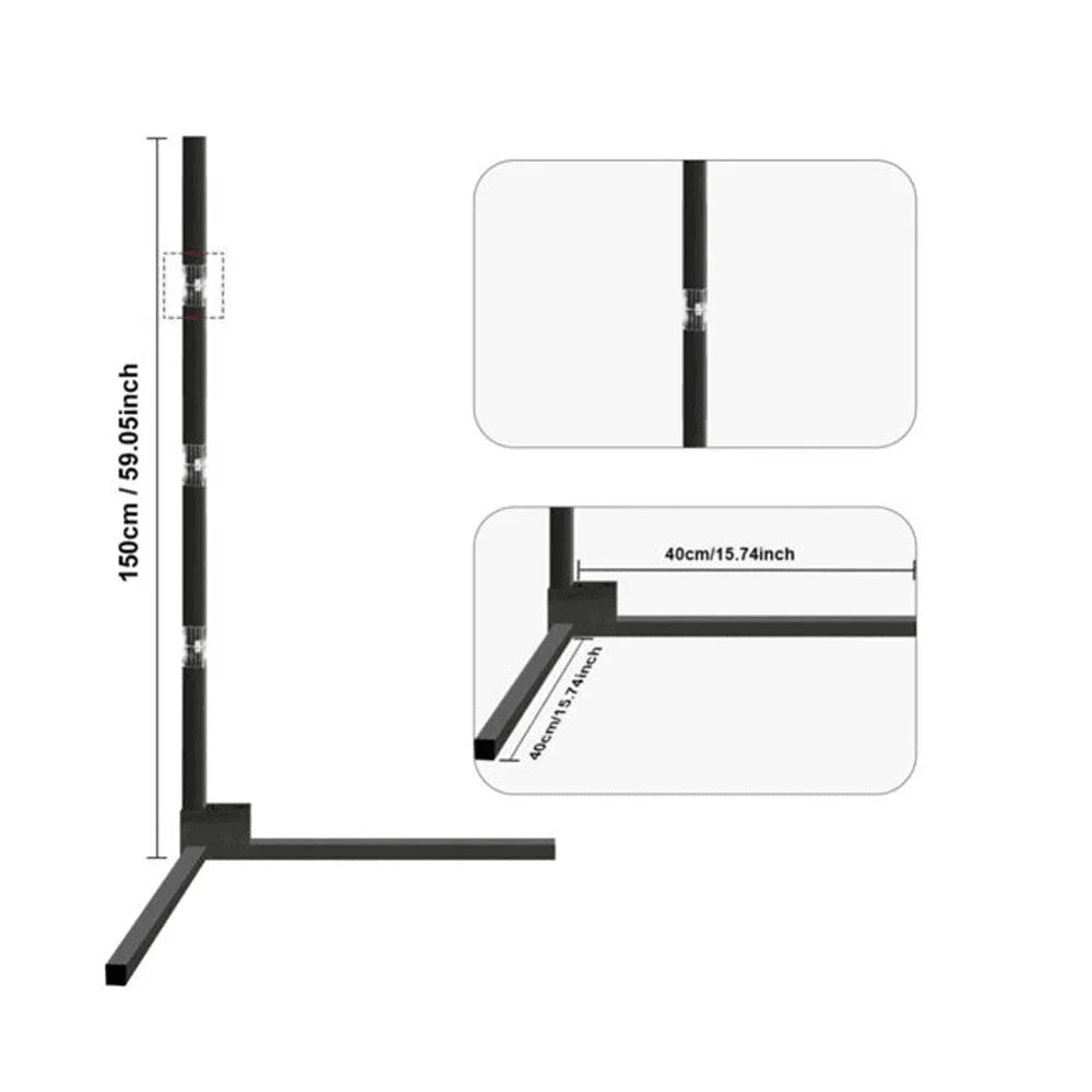 Modern led floor lamp rgb corner decoration