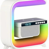 Multifunctional alarm clock wireless mobile phone wireless charging rgb