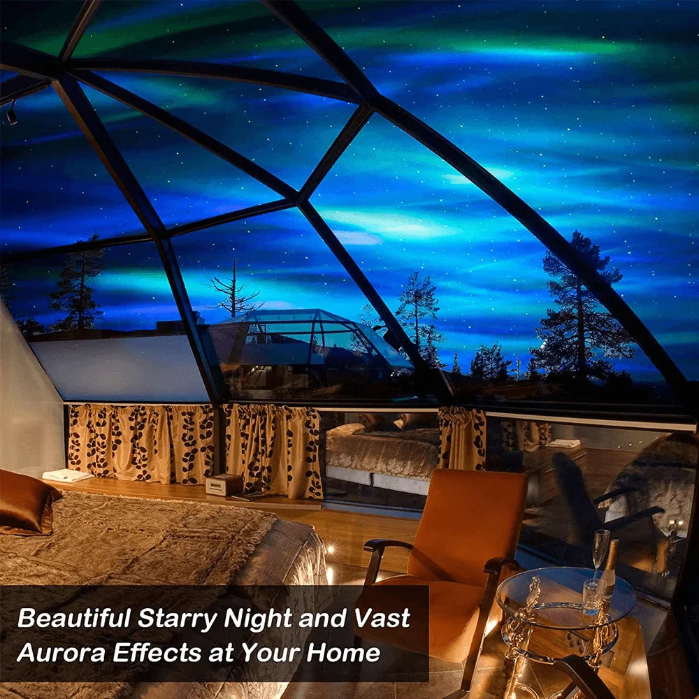 Night light galaxy projector