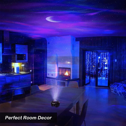 Night light galaxy projector