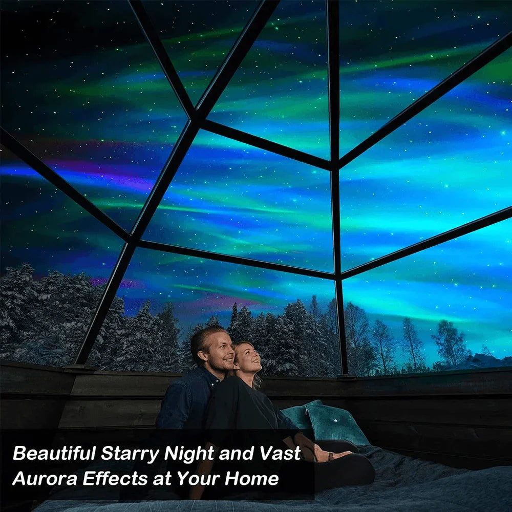Night light galaxy projector