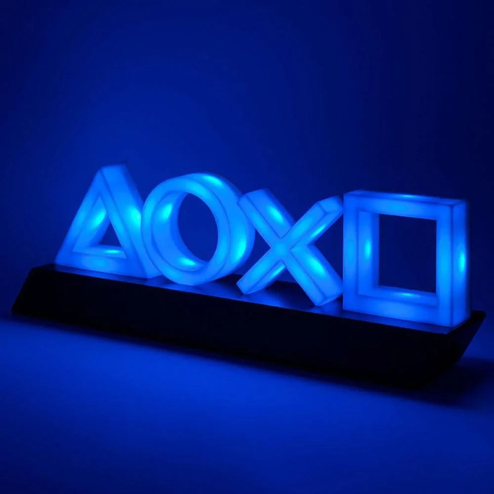 Playstation icon lights lamp