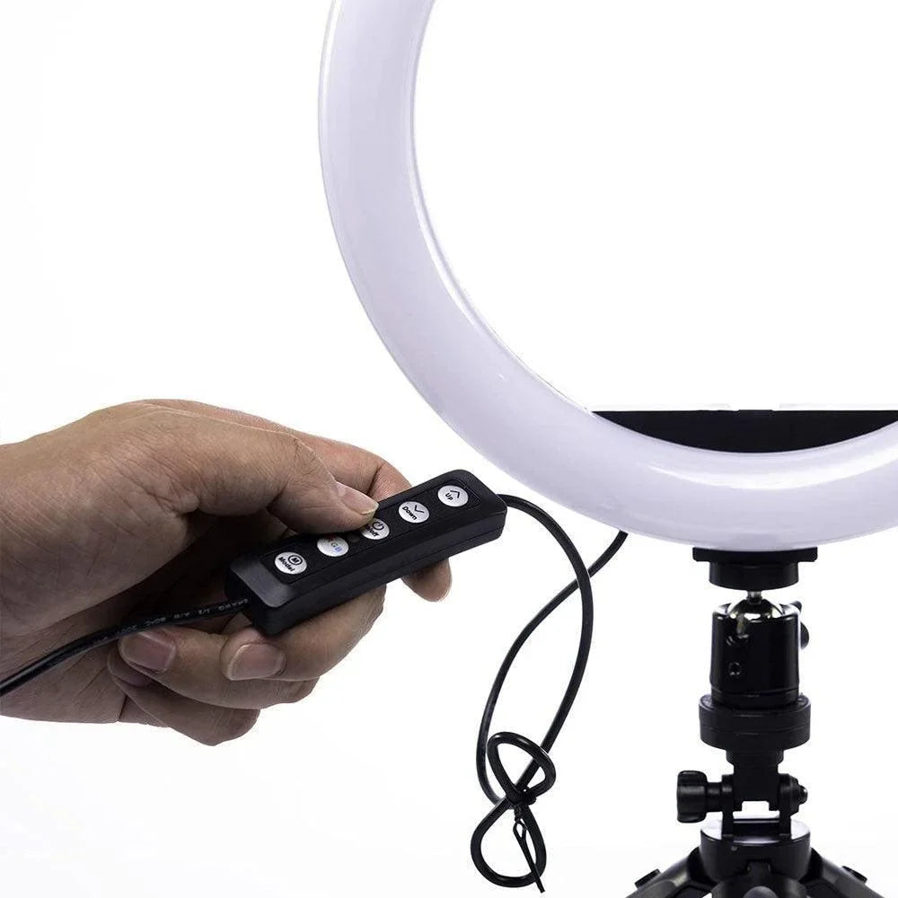 Portable mj26 12’’ rgb desktop soft led ring light