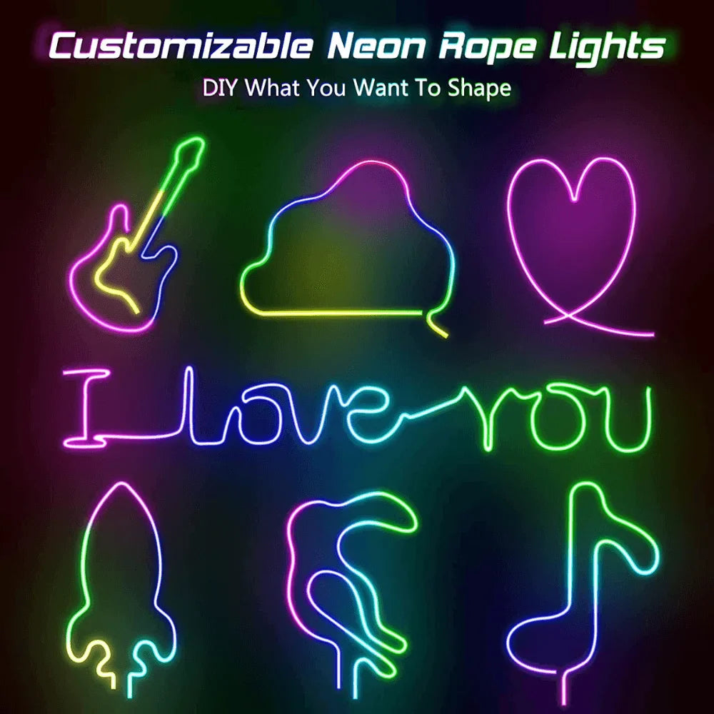 Rgb led smart neon strip ws2811