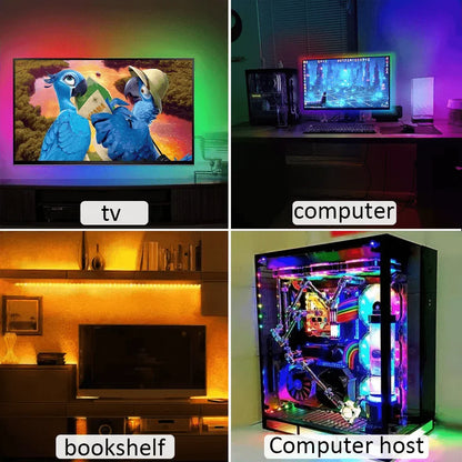 Rgb led strip light rgb5050 led with app control