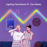 Rgbic led smart wall lamp light