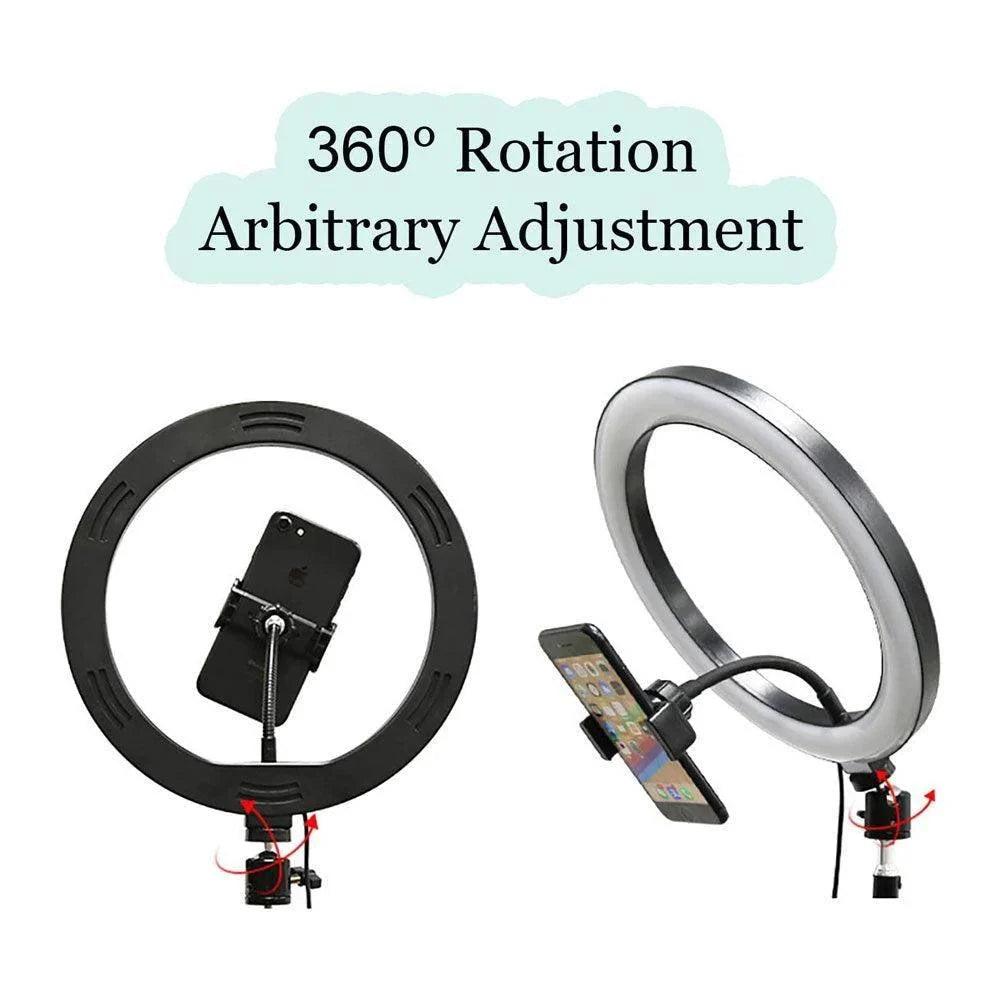 Ring light 26cm with tripod for multiple uses