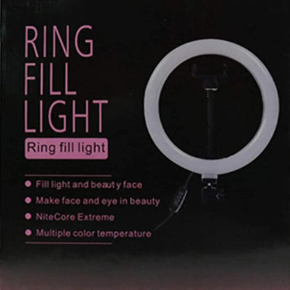 Ring light 26cm with tripod for multiple uses