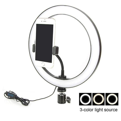 Ring light 26cm with tripod for multiple uses