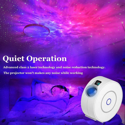 Smart galaxy projector compatible with alexa & google home projectors