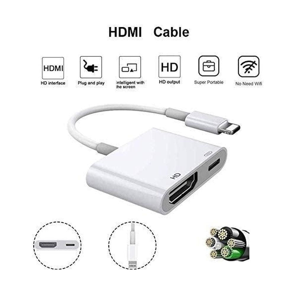 Lighting to HDMI adaptor L8 3SE Cables & Chargers