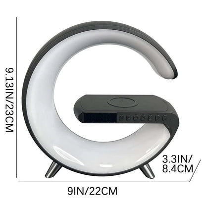 Wake up light sunrise alarm clock wake up light with wireless speaker bt-3401