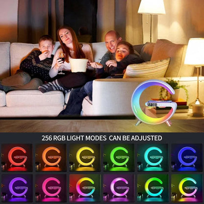 Wake up light sunrise alarm clock wake up light with wireless speaker bt-3401