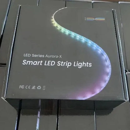 Led series aurora-x smart led strip lights - lightning | strip lights