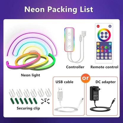 Rgb led smart neon strip ws2811 - lightning | strip lights