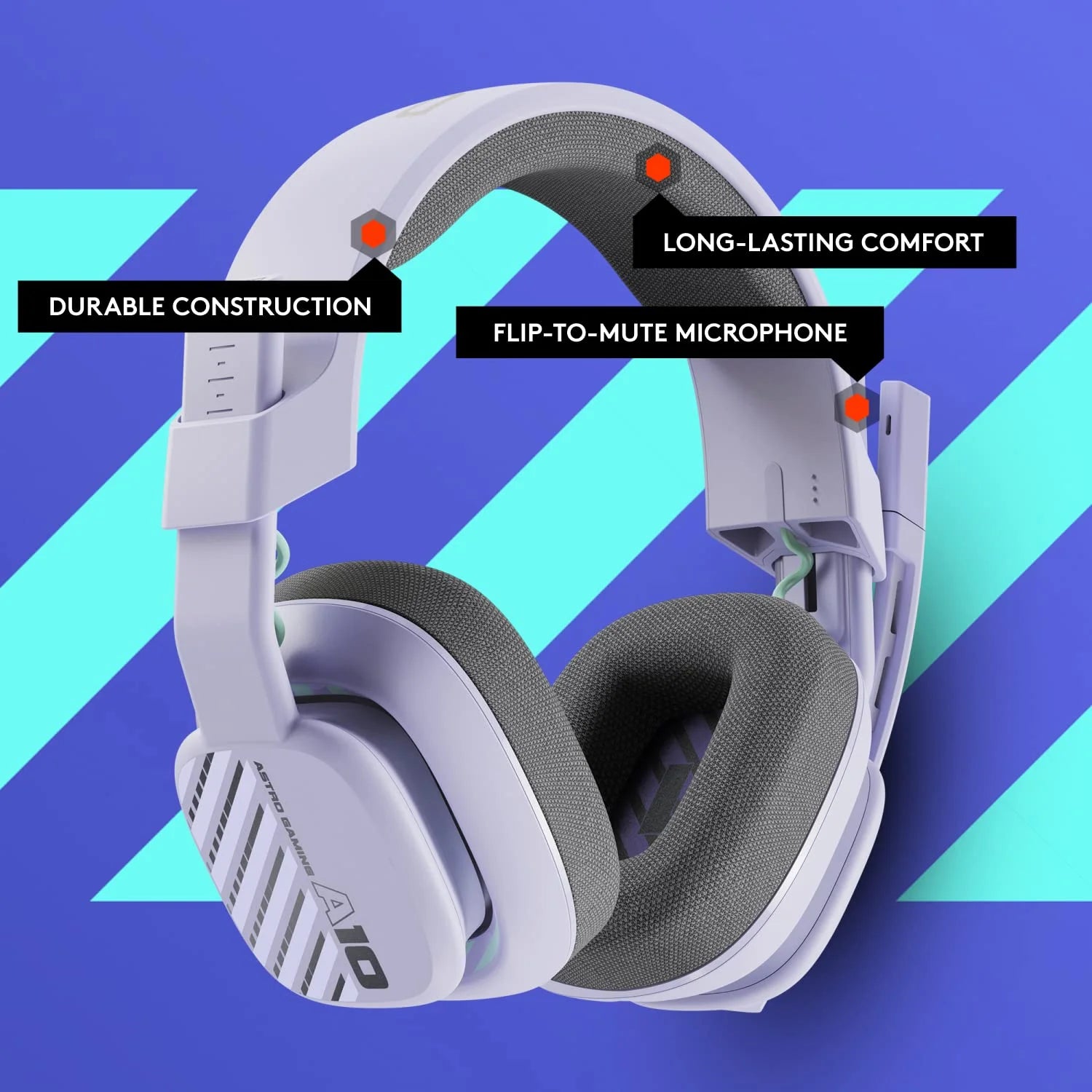 Logitech A10 Gen2 Astro Headset White JOD 50