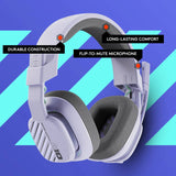 Logitech A10 Gen2 Astro Headset White JOD 50