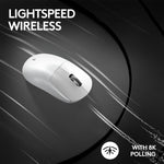 Logitech G PRO X SUPERLIGHT 2 LIGHTSPEED Wireless Gaming Mouse 8K Polling