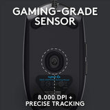 Logitech G102 Light Sync Gaming Wired Mouse with Customizable RGB Lighting 6