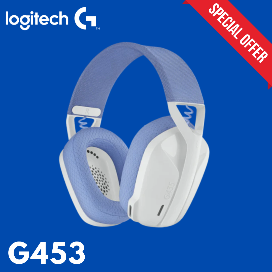 Logitech G435 Ultra Light Wireless Bluetooth Gaming Headset Audio