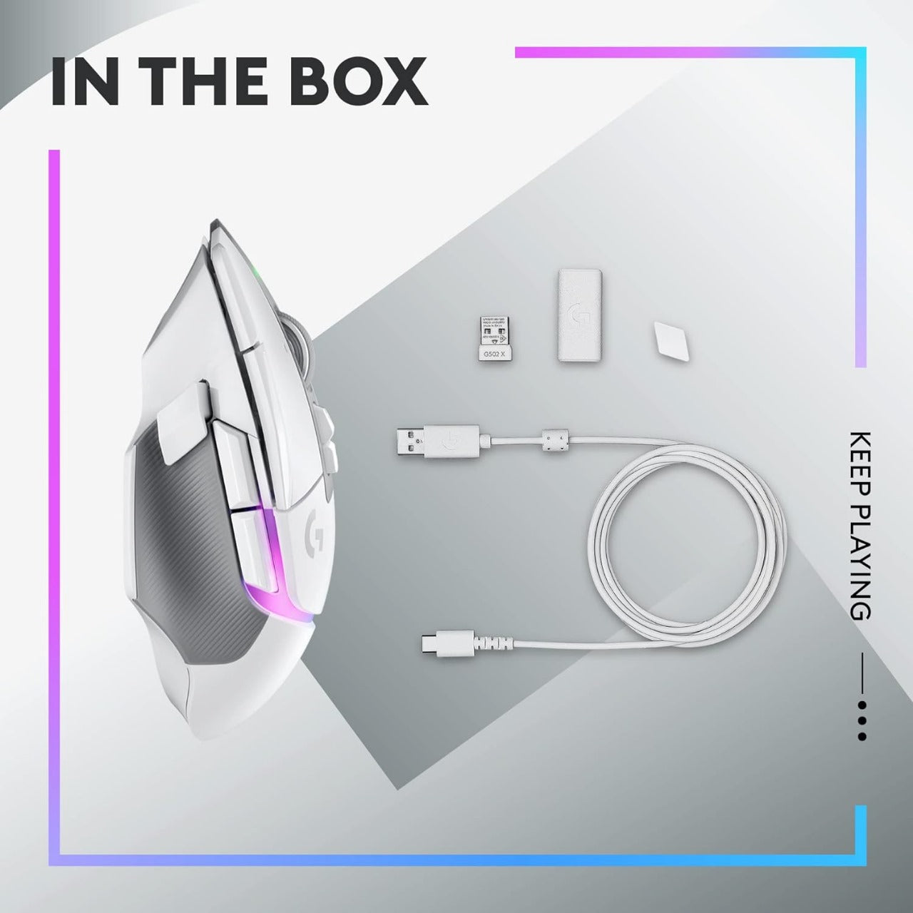 Logitech G502 X LIGHTSPEED WIRELESS GAMING MOUSE Mouse