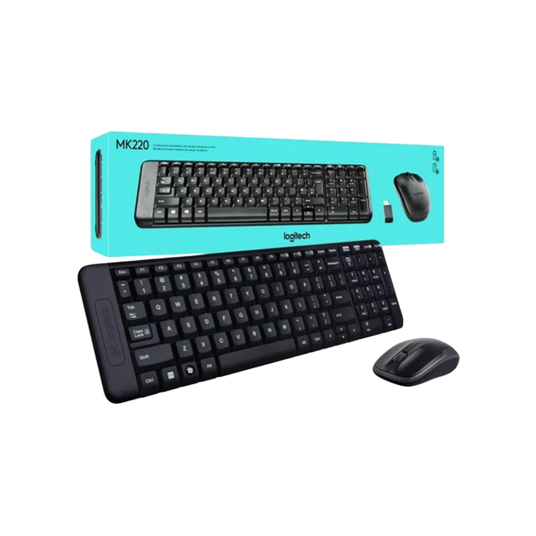 Logitech Mk220 Wireless Combo Keyboard And Mouse JOD 20