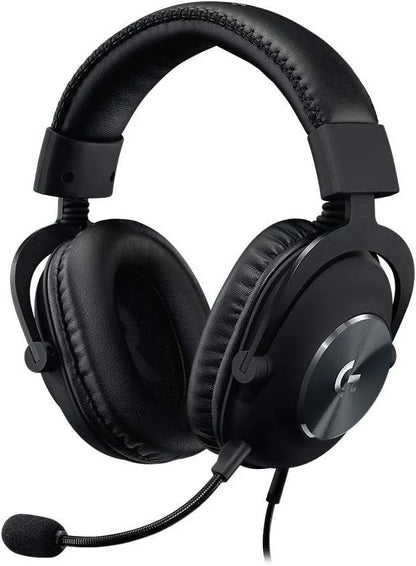 Logitech pro x gaming headset with blue vo!ce mic