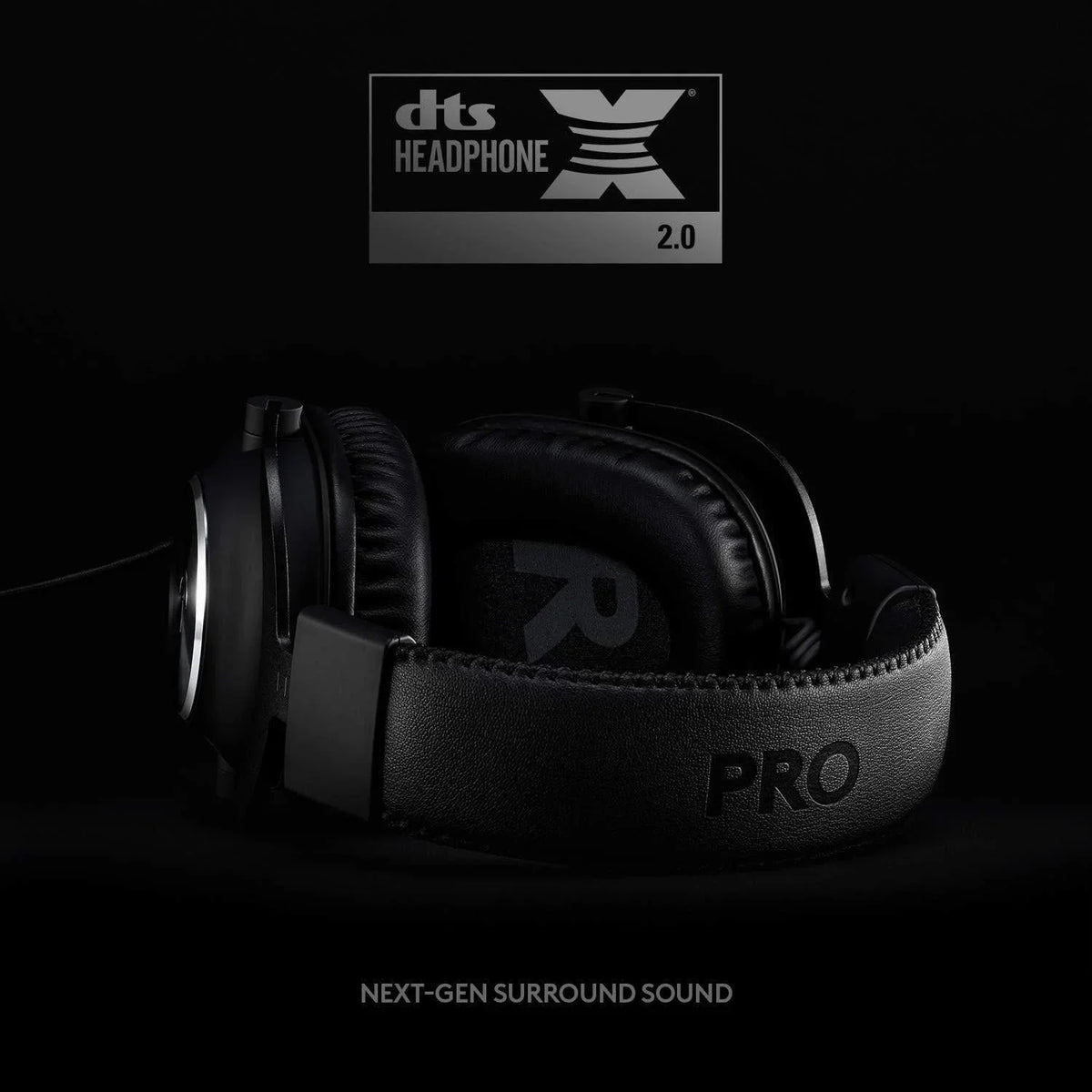 Logitech pro x gaming headset with blue vo!ce mic
