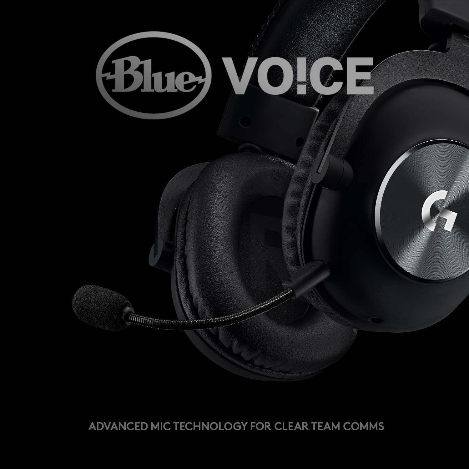 Logitech PRO X Gaming Headset with Blue VO!CE Mic Audio