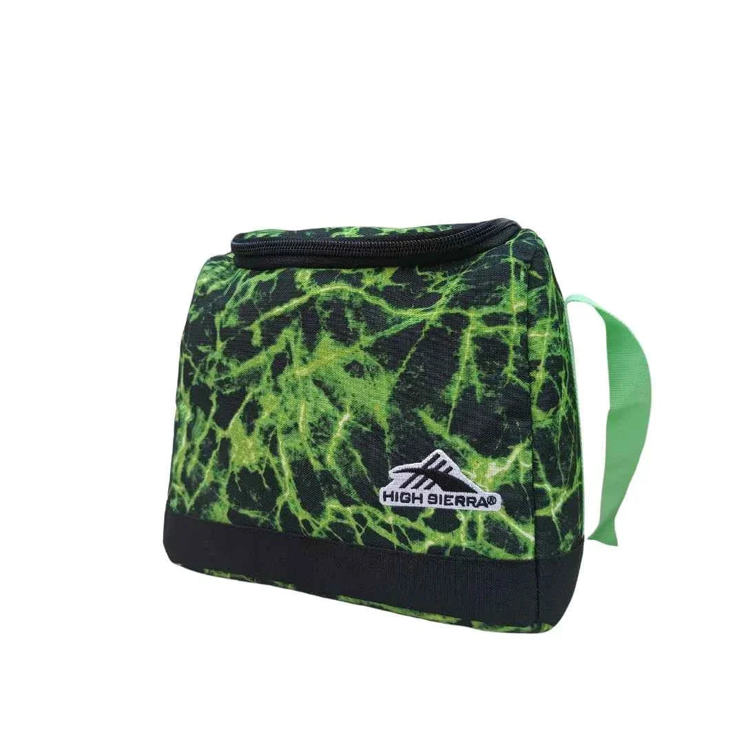 High sierra icon slim lunch box a lime fire / black / lime lunch box sets