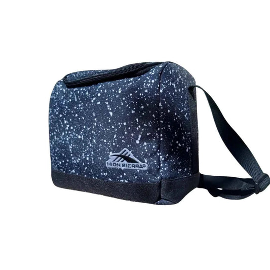 High sierra icon slim lunch box a speckle/black lunch box sets