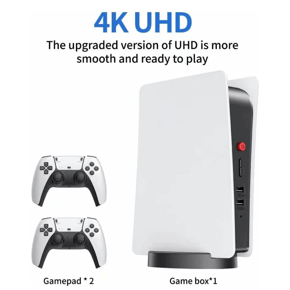 M5 2.4g wireless controller game station in ps5 style 4k hd output retro classic video game - Fun Touch