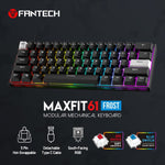 Maxfit61 frost modular mechanical keyboard - Fun Touch