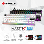 Maxfit61 frost modular mechanical keyboard