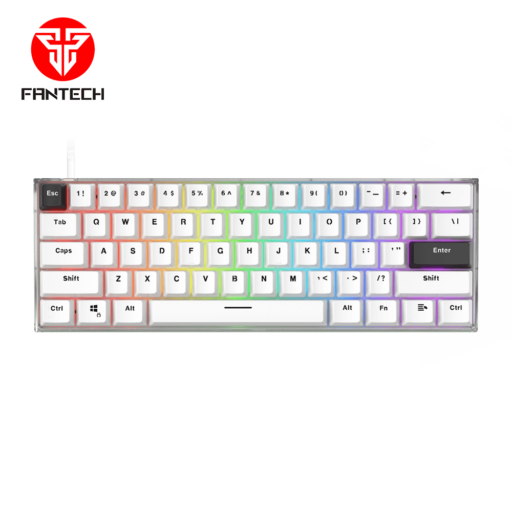 Maxfit61 frost modular mechanical keyboard