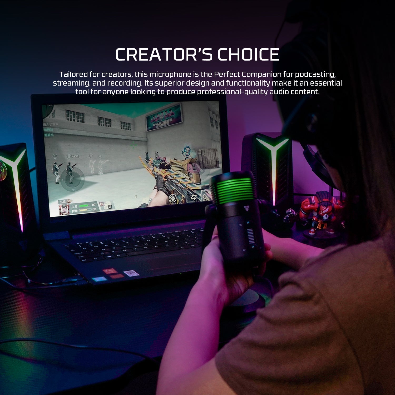 MCX03 LEVIOSA MAX CONDENSER MICROPHONE Streaming