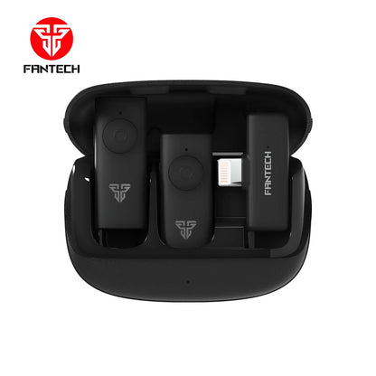 Fantech leviosa air wireless microphone wmv21l with dual mic technology