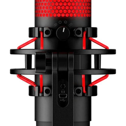 Hyperx quadcast usb condenser gaming microphone - streaming